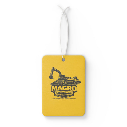 MAGRO Excavating Car Air Freshener