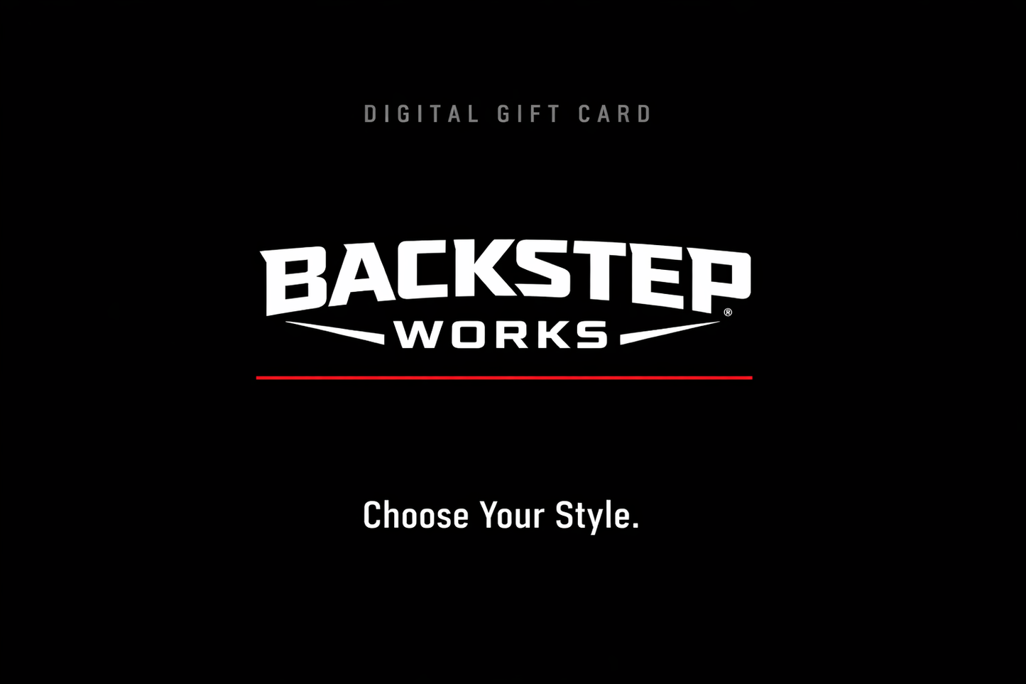 Backstep Works LLC Gift Card