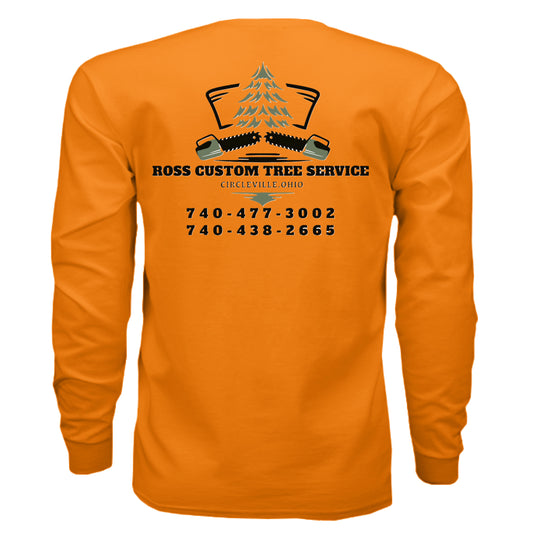 SAFETY ORANGE - BACK