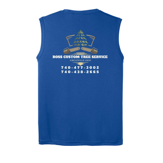 Ross Tree Tank White Logo