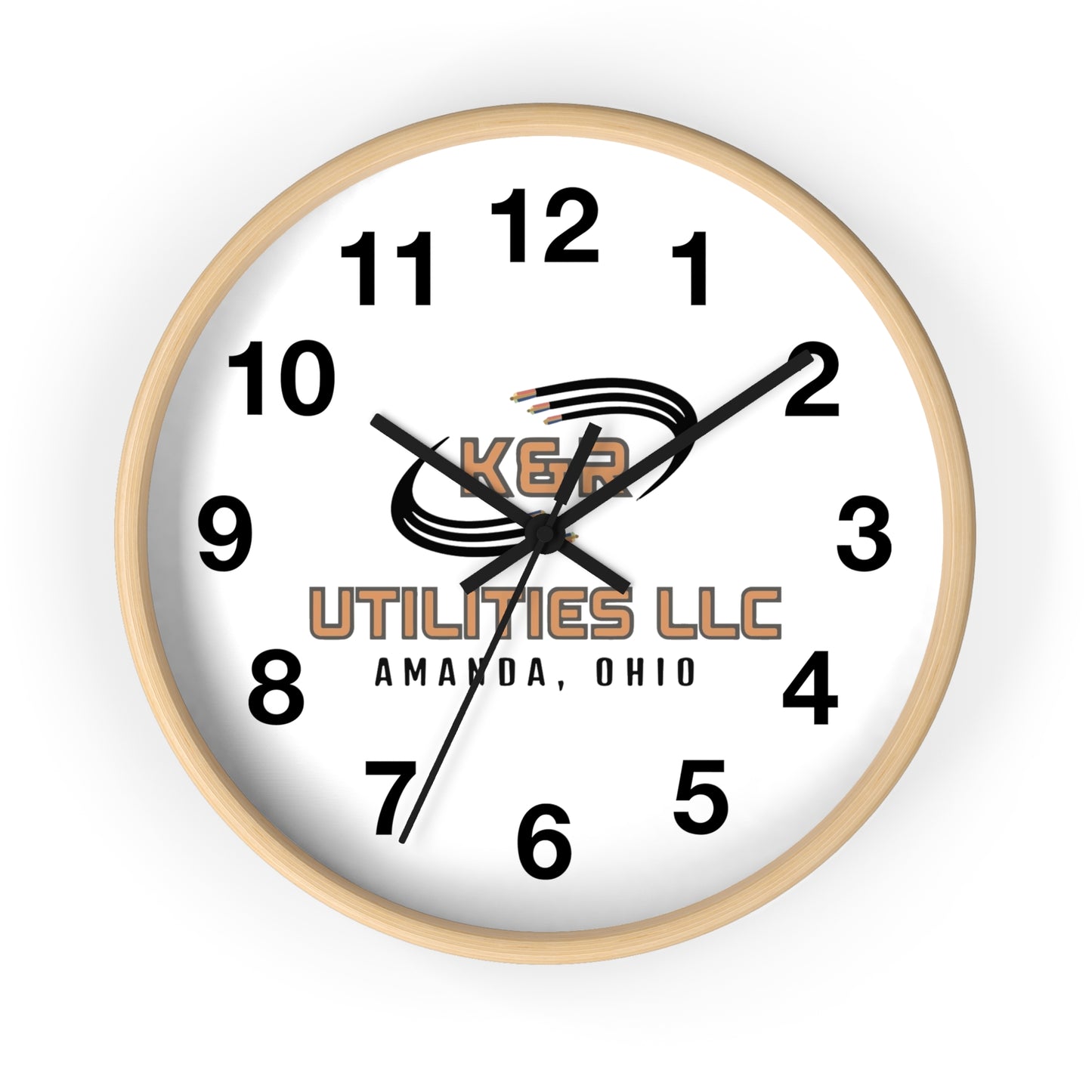 K&R Utilities Wall Clock