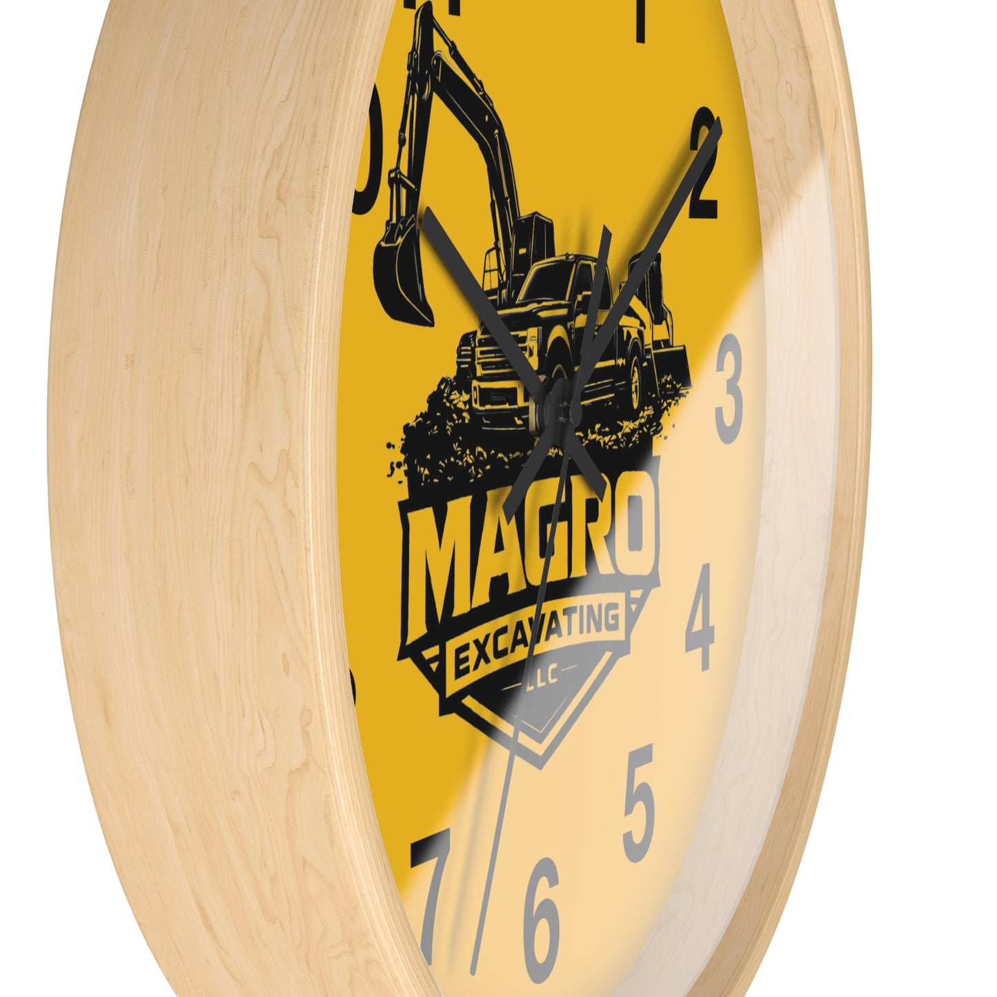 MAGRO Excavating Wall Clock
