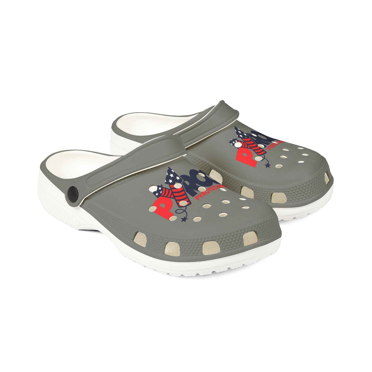 Pyroo Pyrotechnics Foam Clogs
