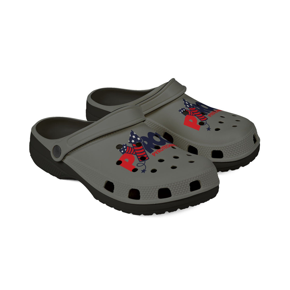 Pyroo Pyrotechnics Foam Clogs