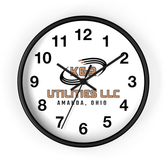 K&R Utilities Wall Clock