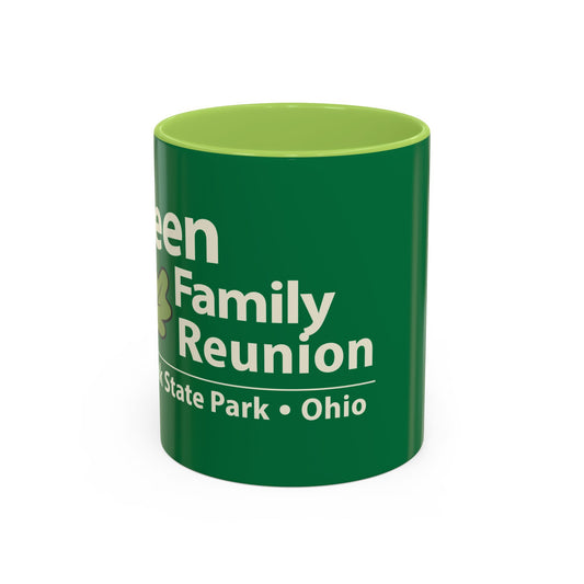 Green Family Reunion Mug - Backstep Works LLC