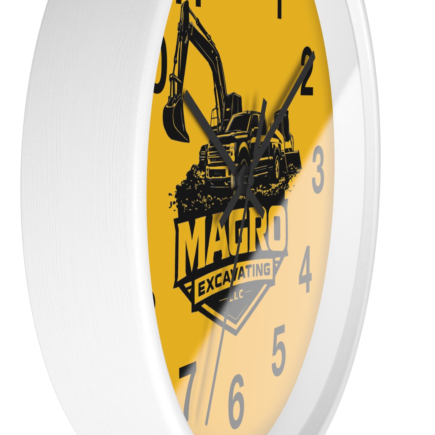 MAGRO Excavating Wall Clock