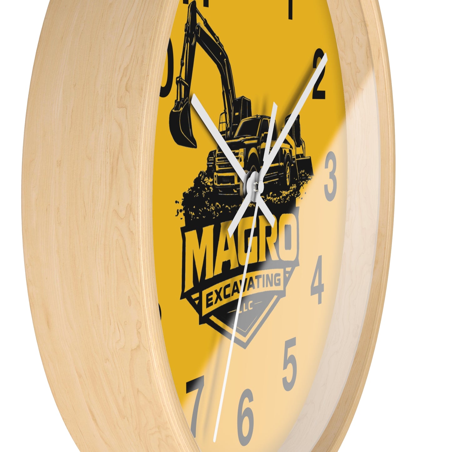 MAGRO Excavating Wall Clock