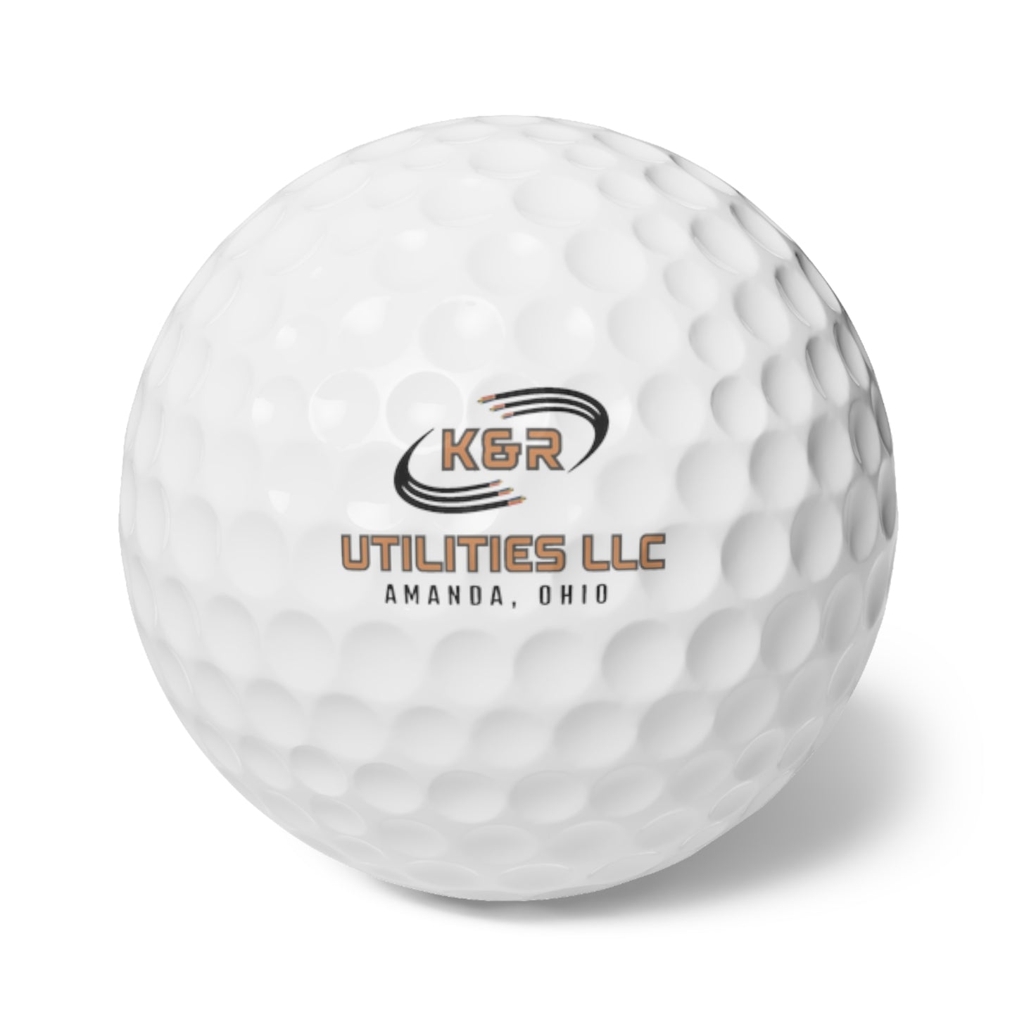 K&R Utilities Golf Balls, 6pcs