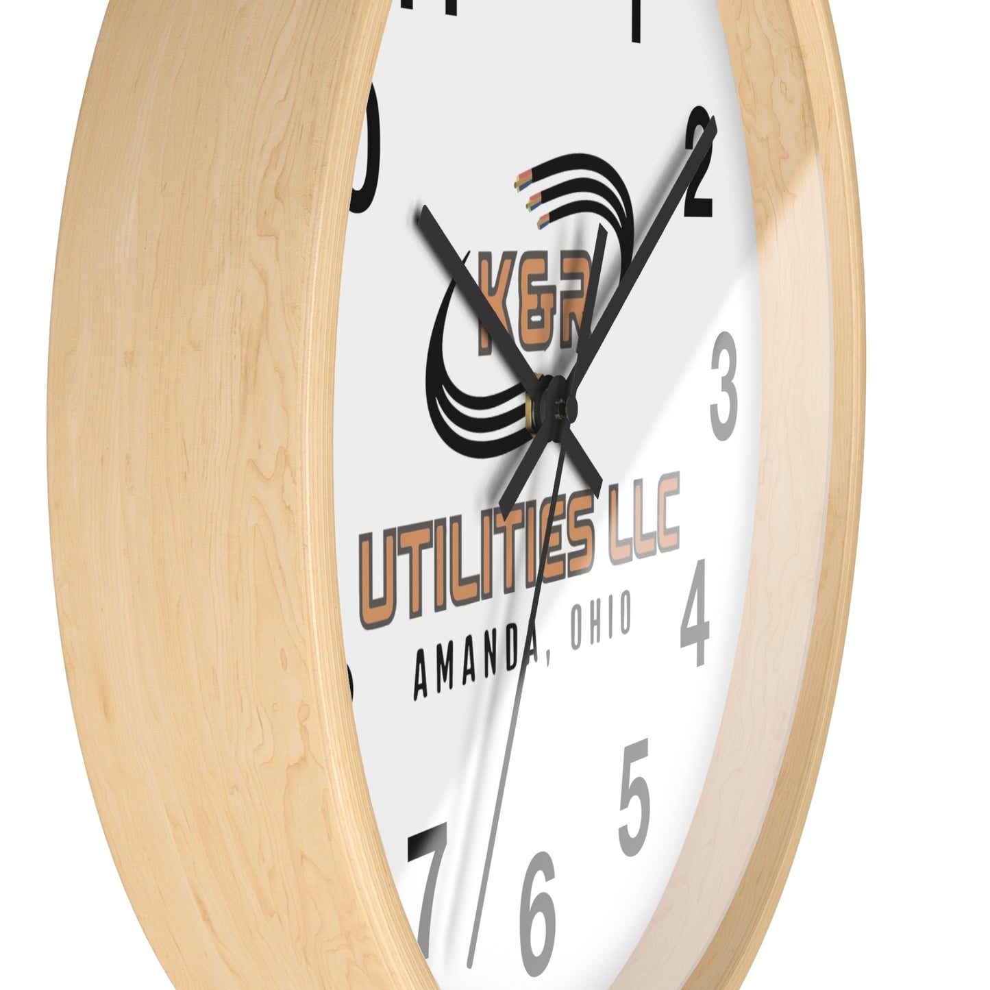 K&R Utilities Wall Clock
