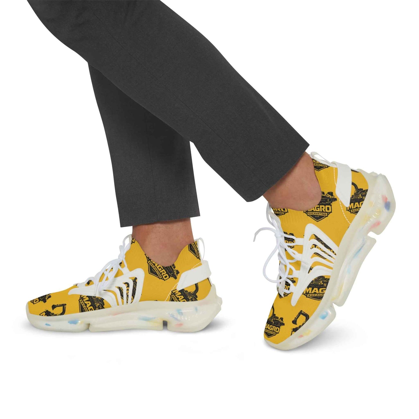 MAGRO Excavating Mesh Sneakers
