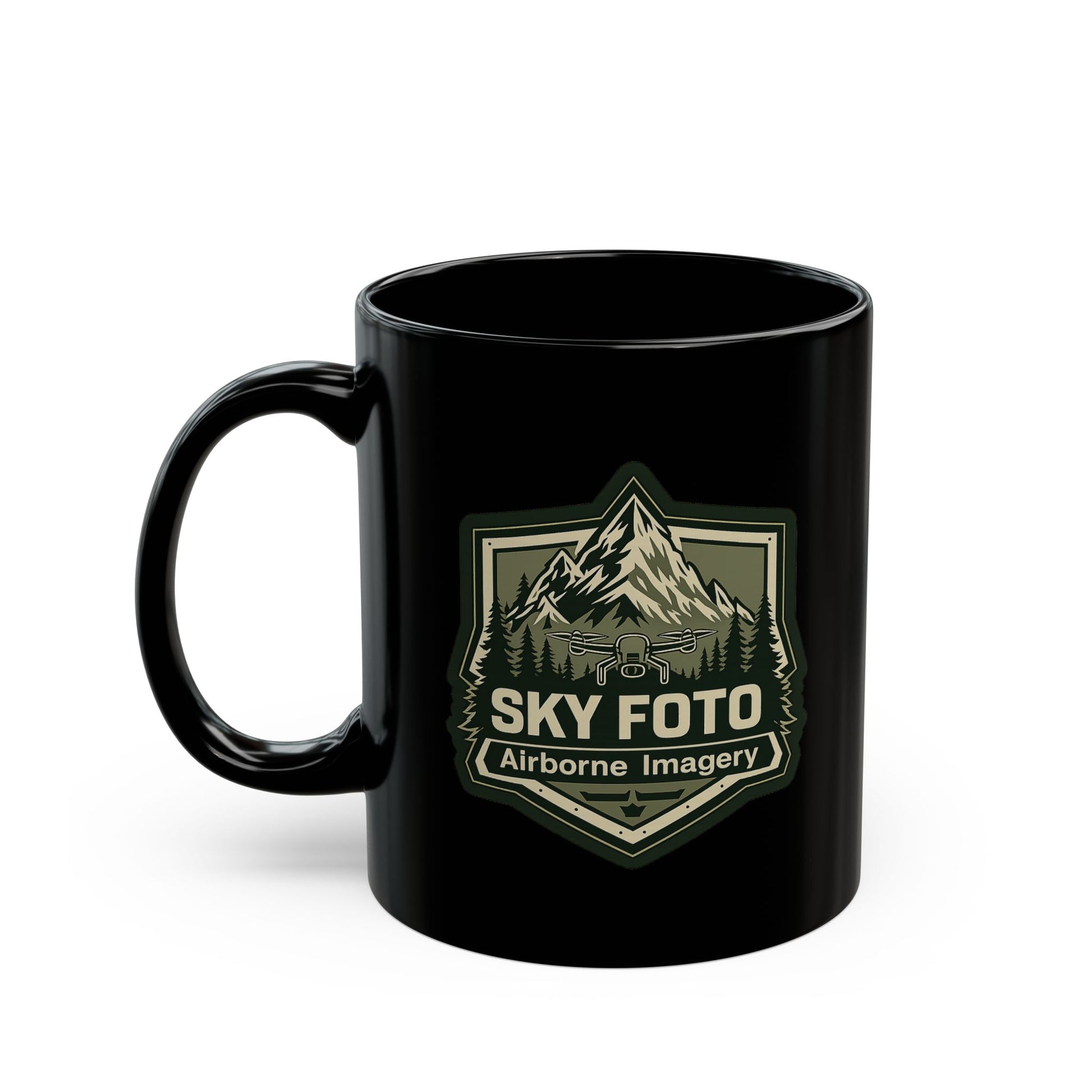 Sky Foto Black Coffee Mug - Backstep Works LLC