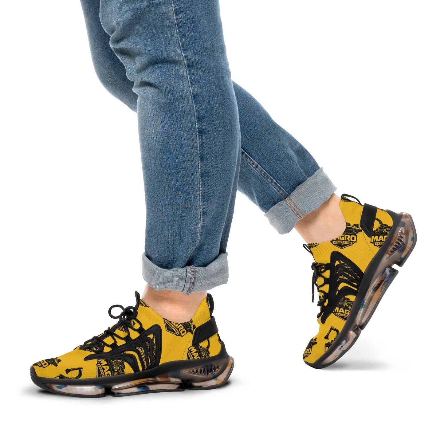 MAGRO Excavating Mesh Sneakers