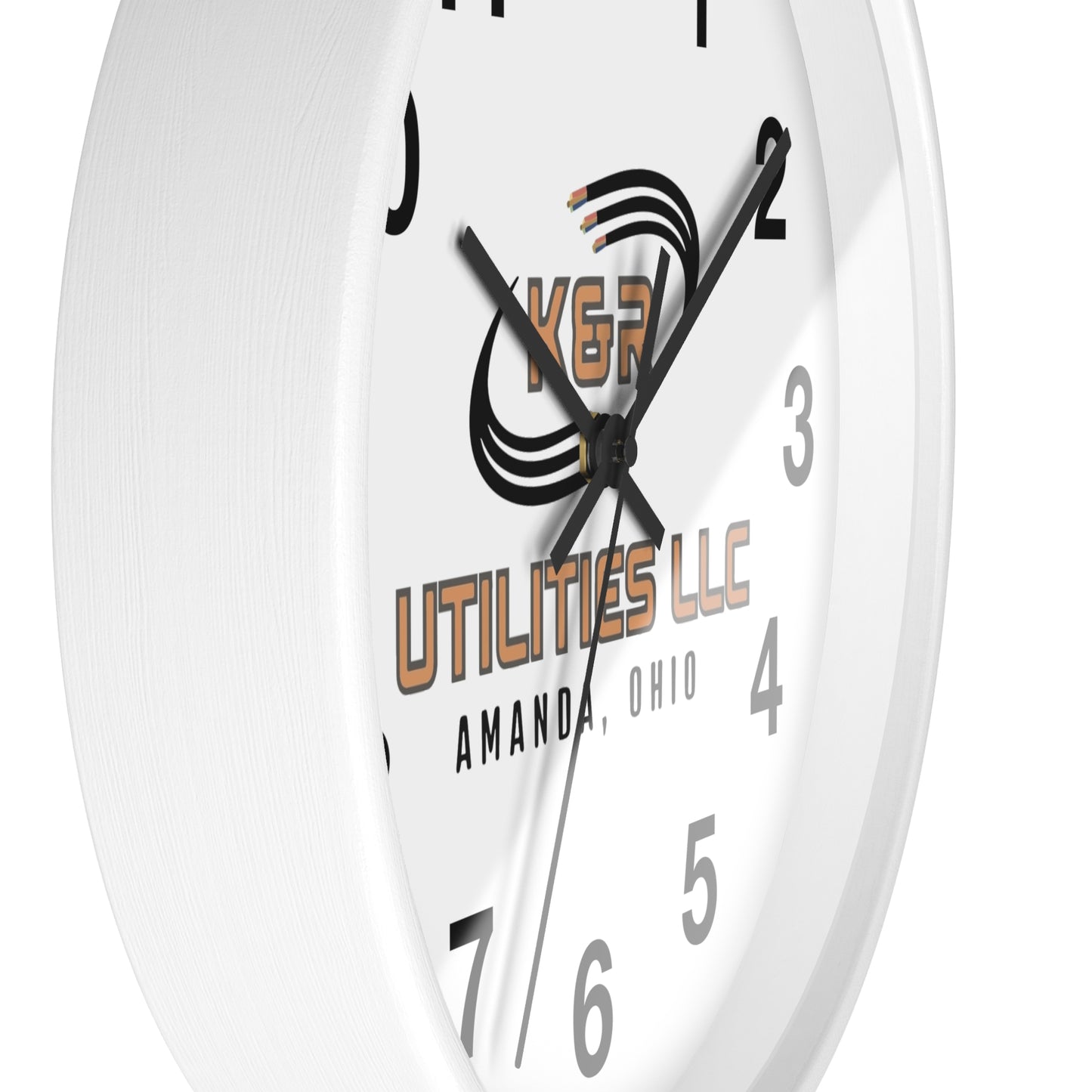 K&R Utilities Wall Clock