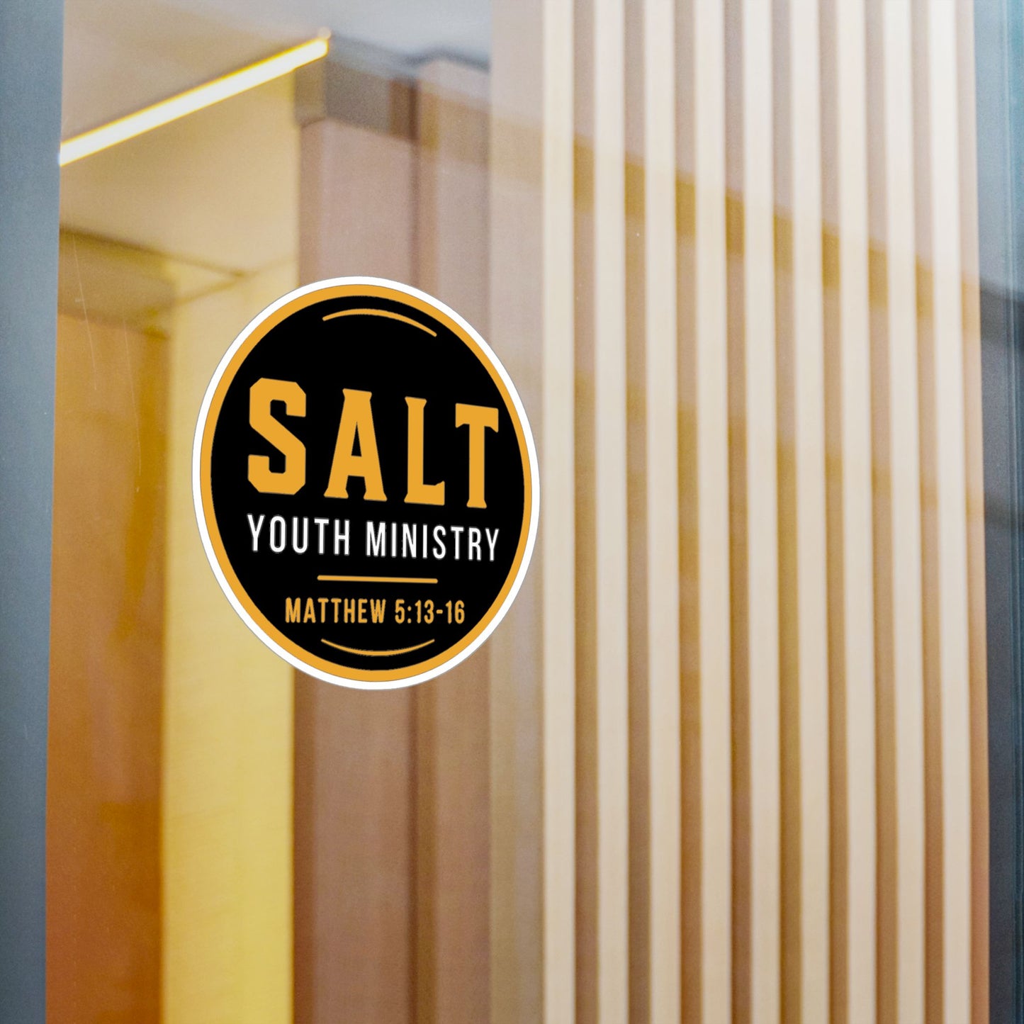 SALT Youth Ministry Kiss-Cut Vinyl Decal