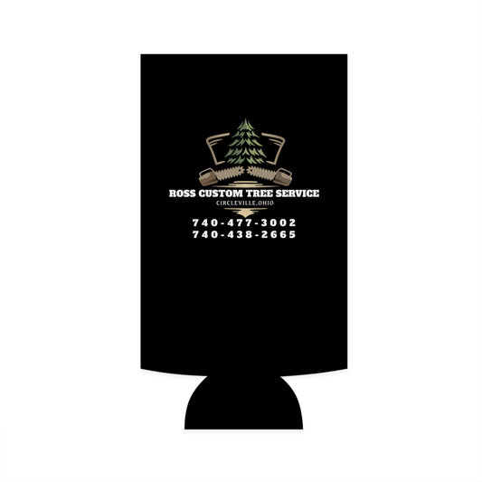 Ross Custom Tree Service Slim Can Koozie