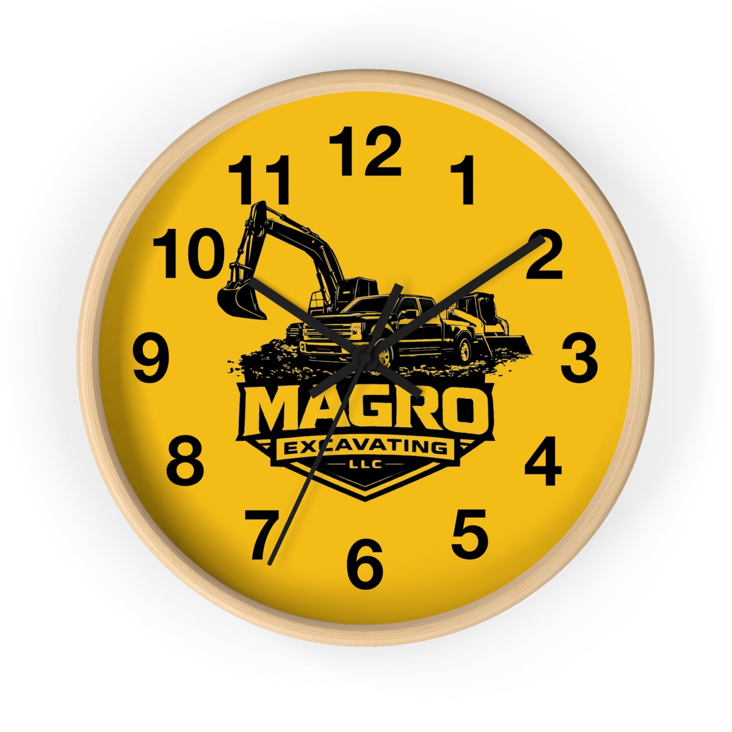 MAGRO Excavating Wall Clock