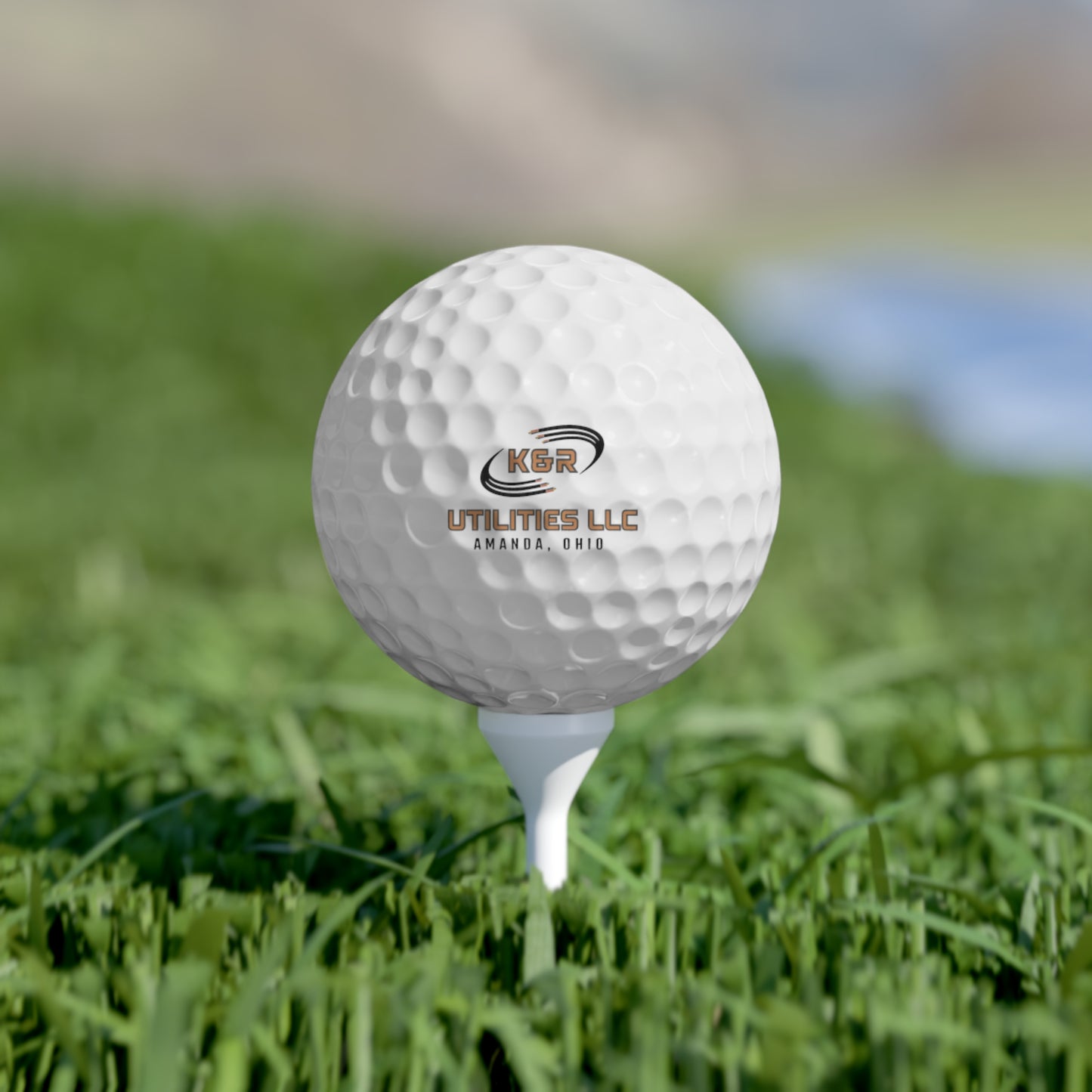 K&R Utilities Golf Balls, 6pcs