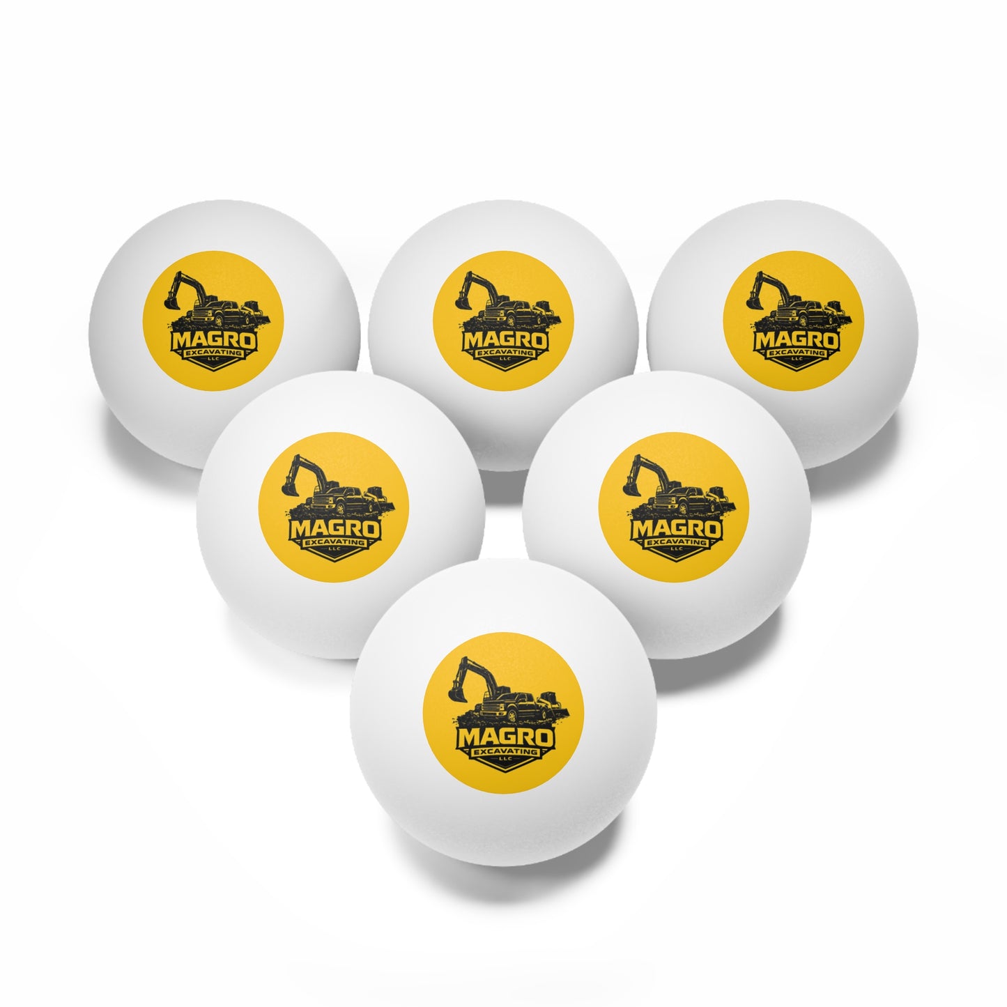 MAGRO Excavating Ping Pong Balls (6-Pack)