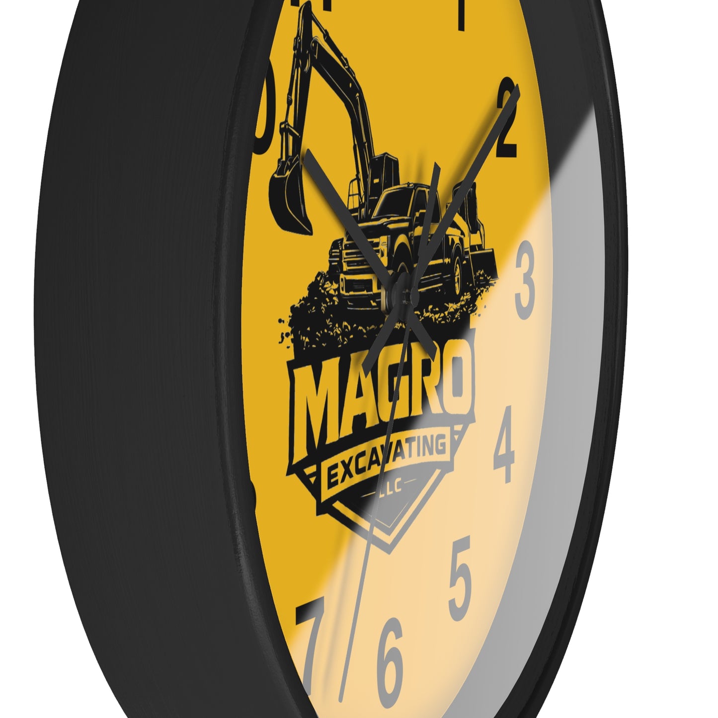 MAGRO Excavating Wall Clock