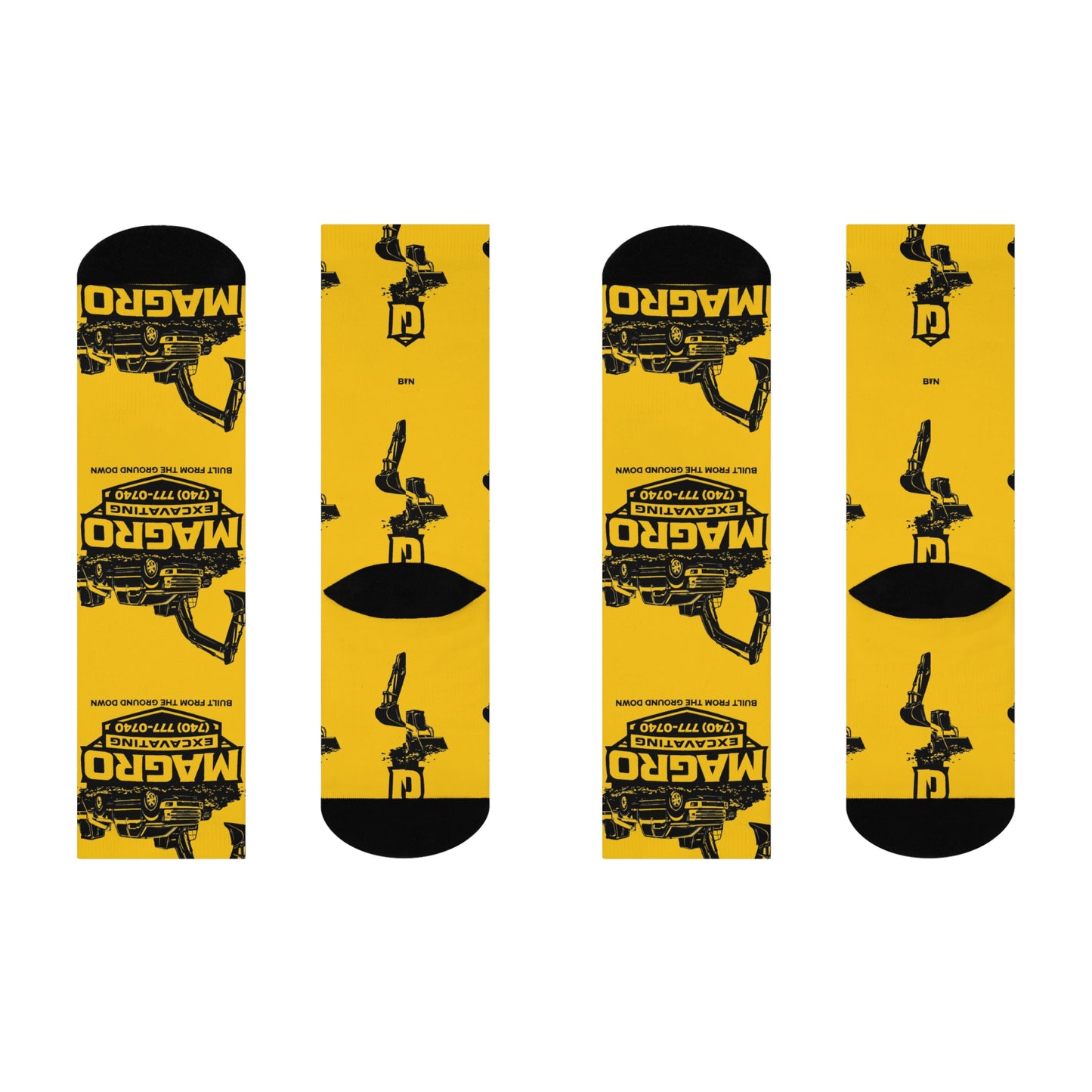 MAGRO Excavating Crew Socks