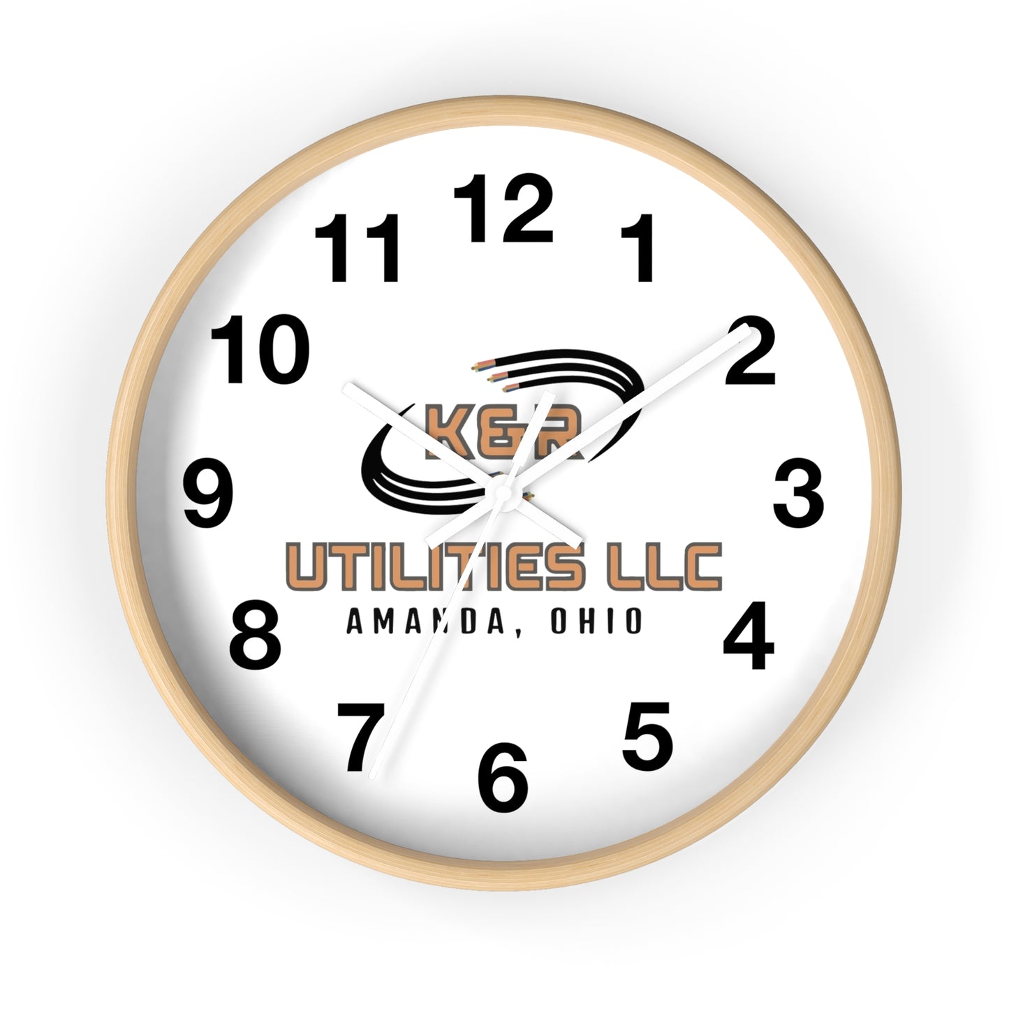 K&R Utilities Wall Clock