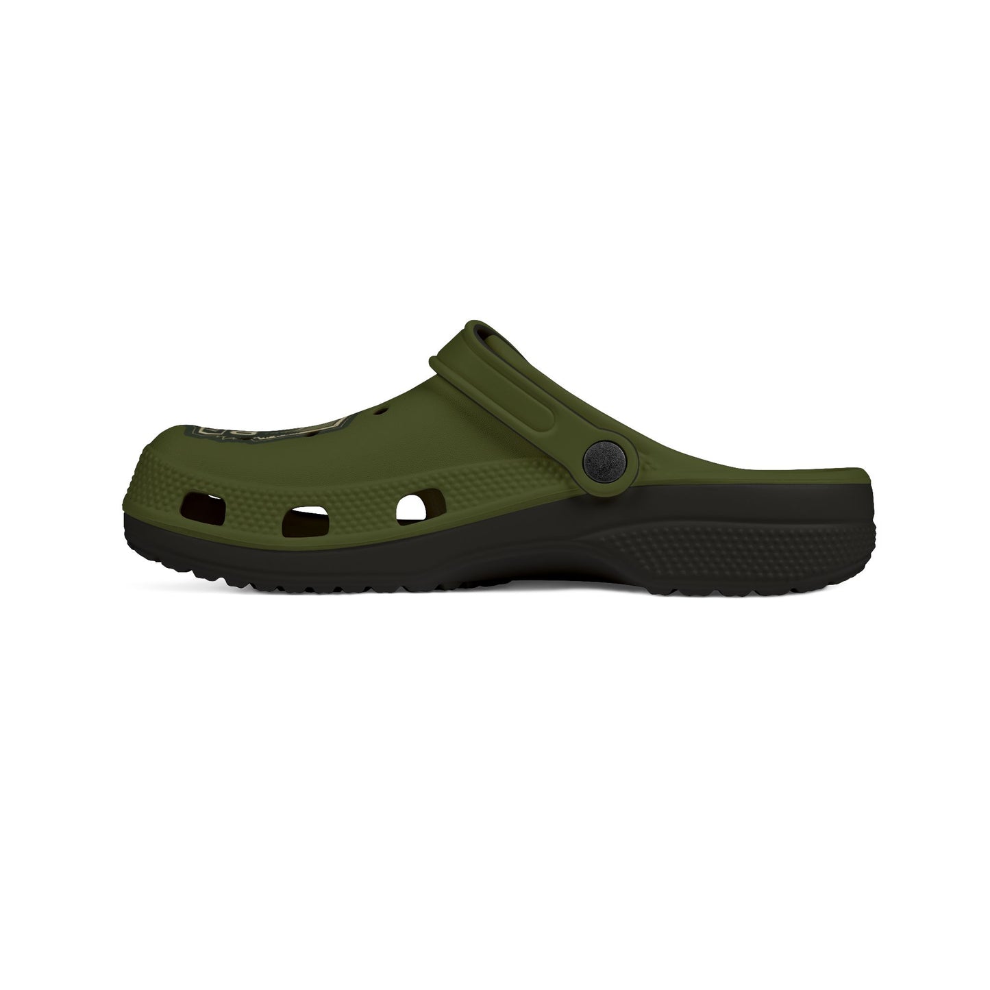 Sky Foto Foam Clogs - Military Green with Black Soles