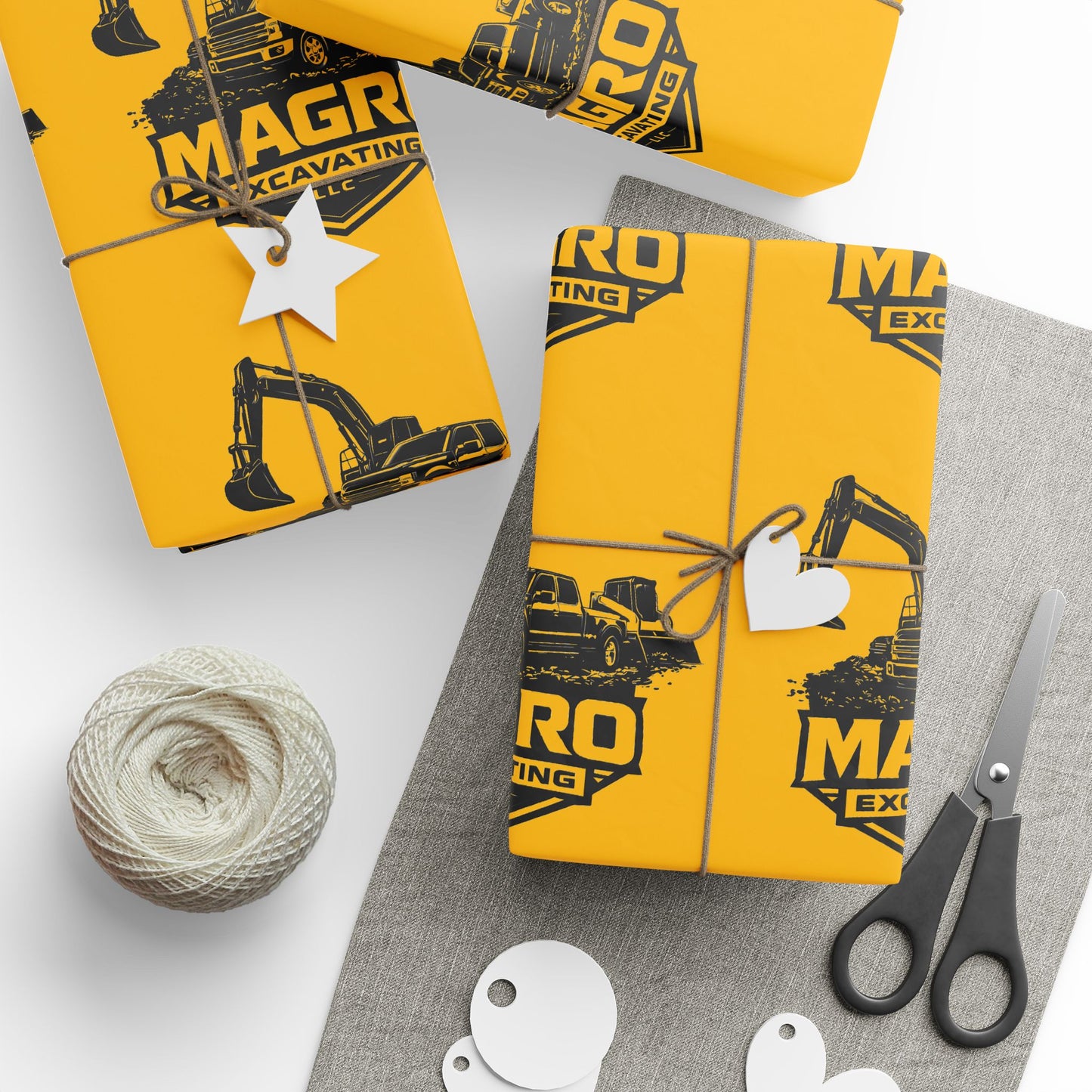 MAGRO Excavating Wrapping Paper Roll