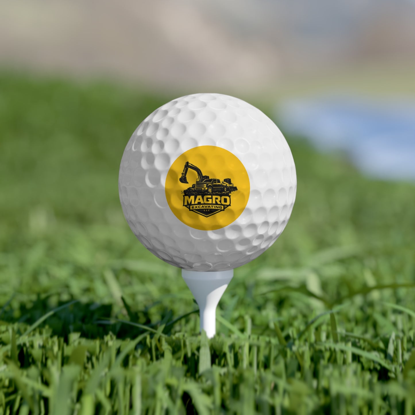 MAGRO Excavating Golf Balls, 6pcs