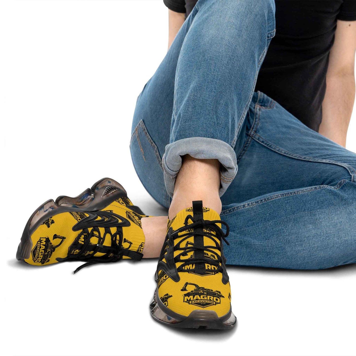 MAGRO Excavating Mesh Sneakers