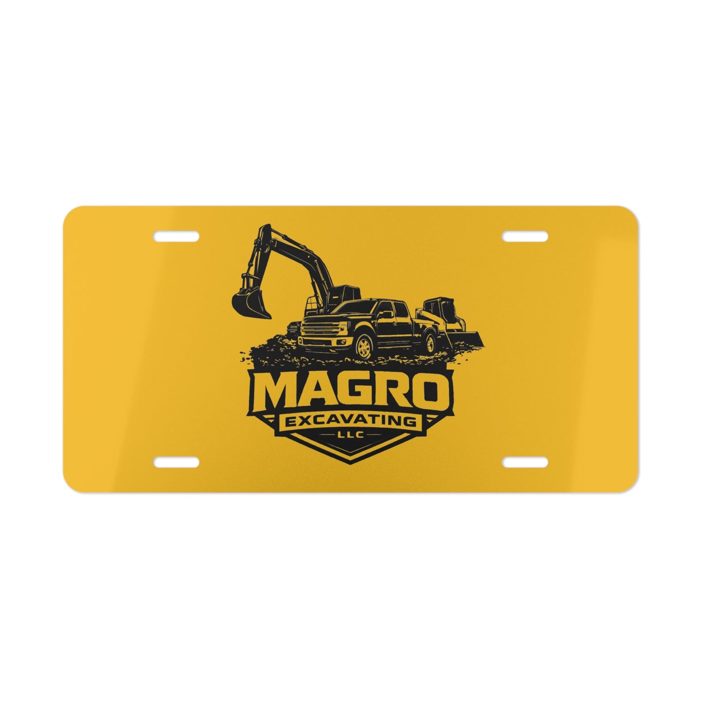 MAGRO Excavating Vanity Plate