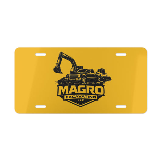 MAGRO Excavating Vanity Plate