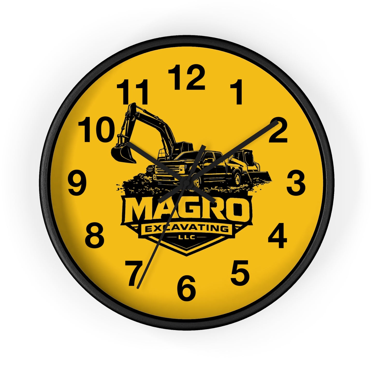 MAGRO Excavating Wall Clock