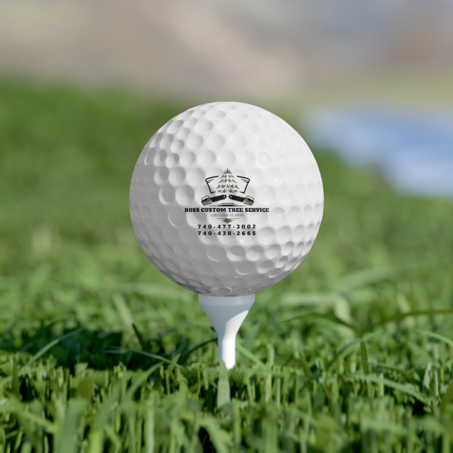 Ross Custom Tree Service Golf Balls, 6pcs