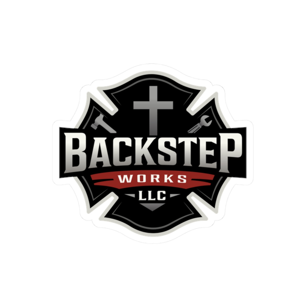 Backstep Works LLC Logo Sticker - Backstep Works LLC