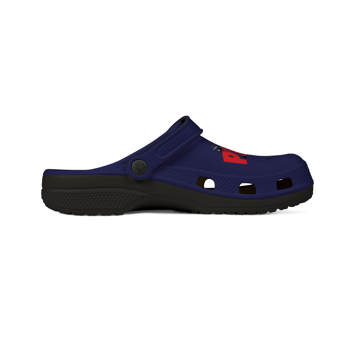 Pyroo Pyrotechnics Foam Clogs - Navy