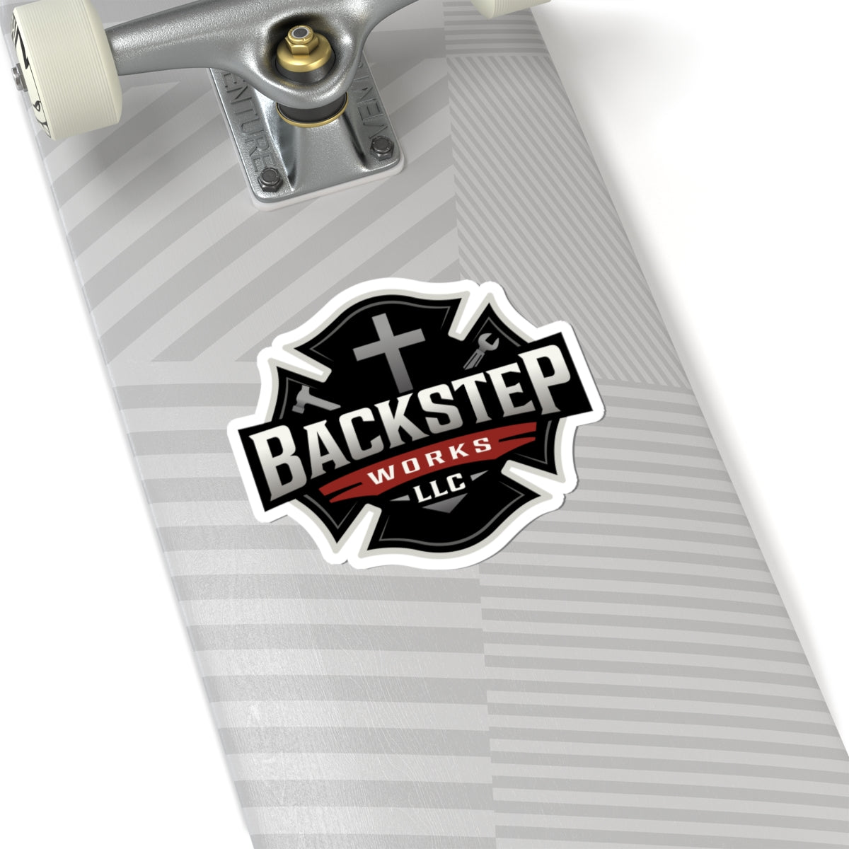 Backstep Works LLC Logo Kiss-Cut Sticker