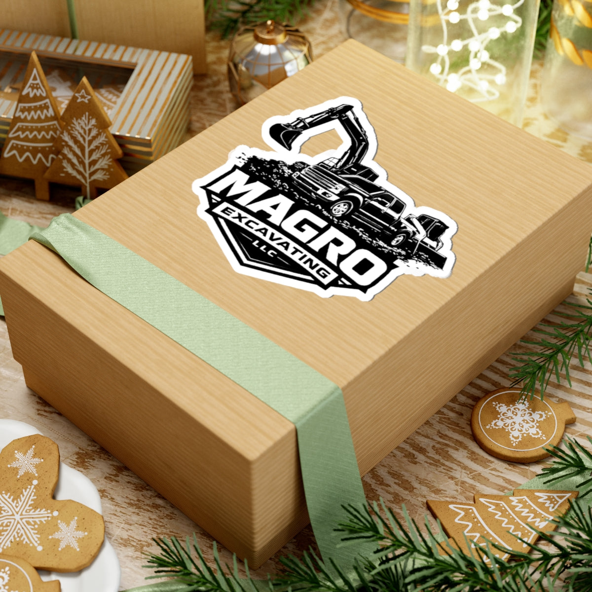 MAGRO Excavating Sticker