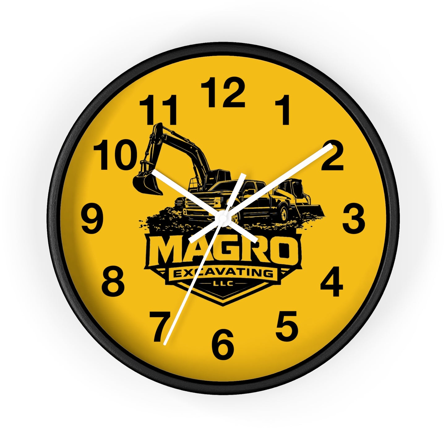 MAGRO Excavating Wall Clock