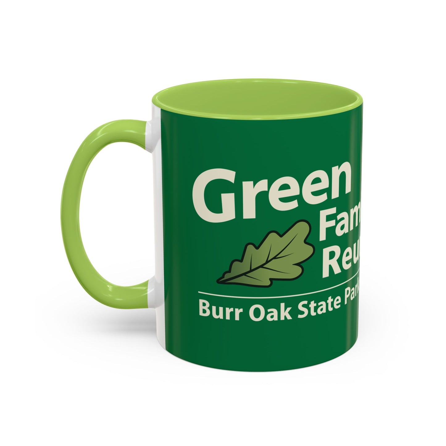 Green Family Reunion Mug - Backstep Works LLC