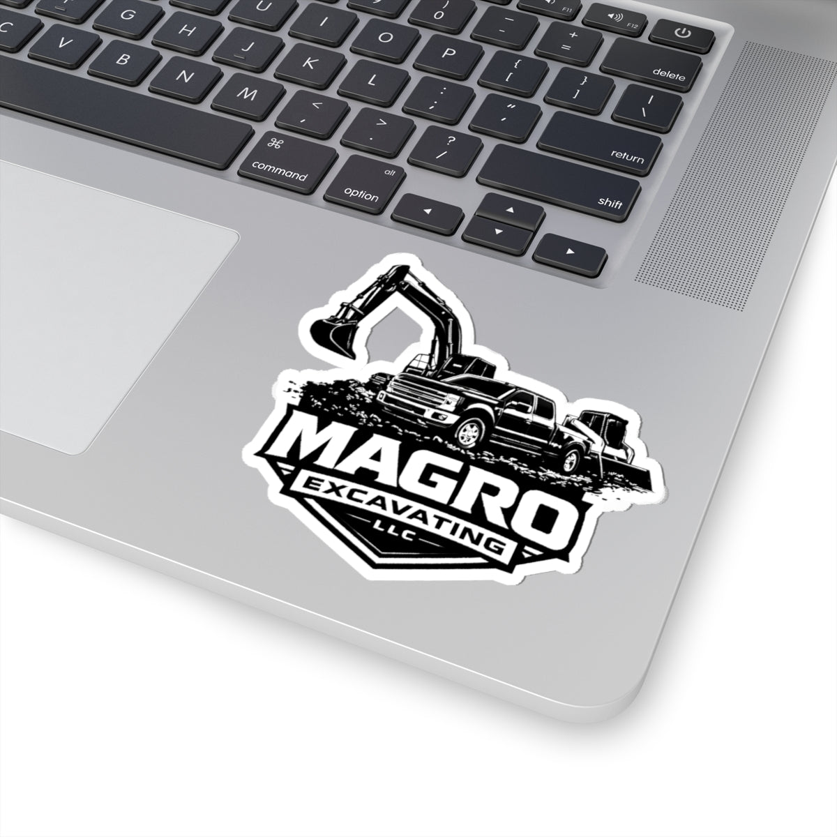 MAGRO Excavating Sticker