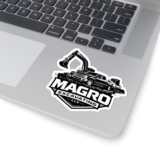 MAGRO Excavating Sticker
