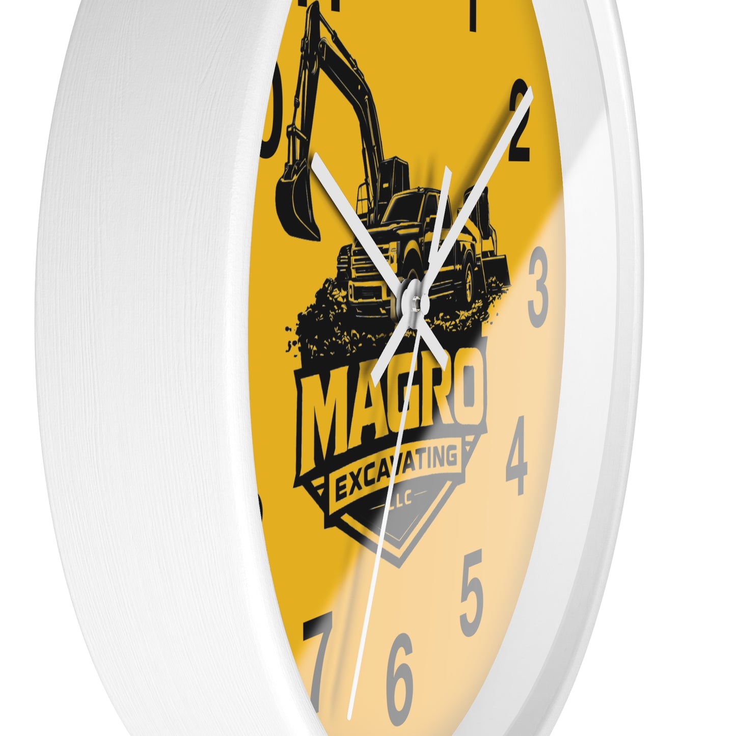 MAGRO Excavating Wall Clock