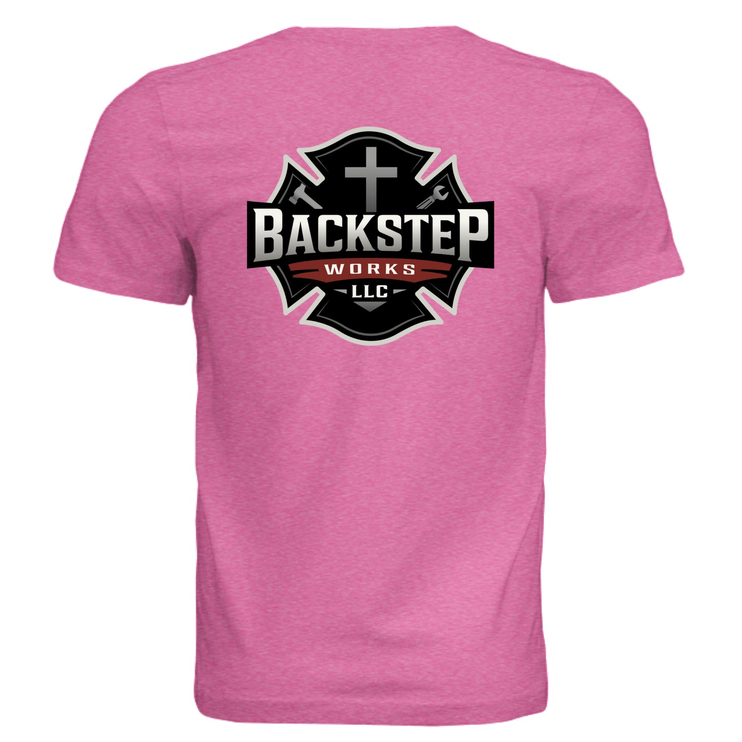 Charity Pink Triblend - BACK