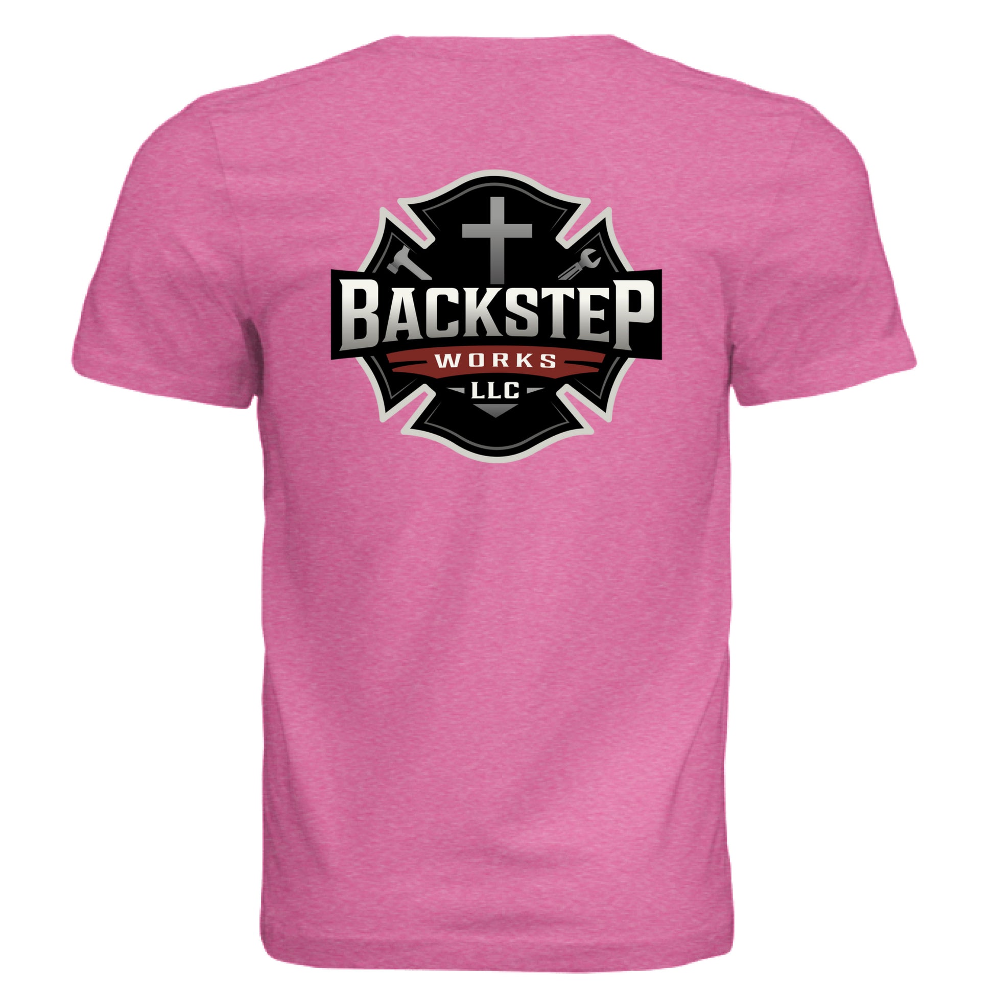 Charity Pink Triblend - BACK