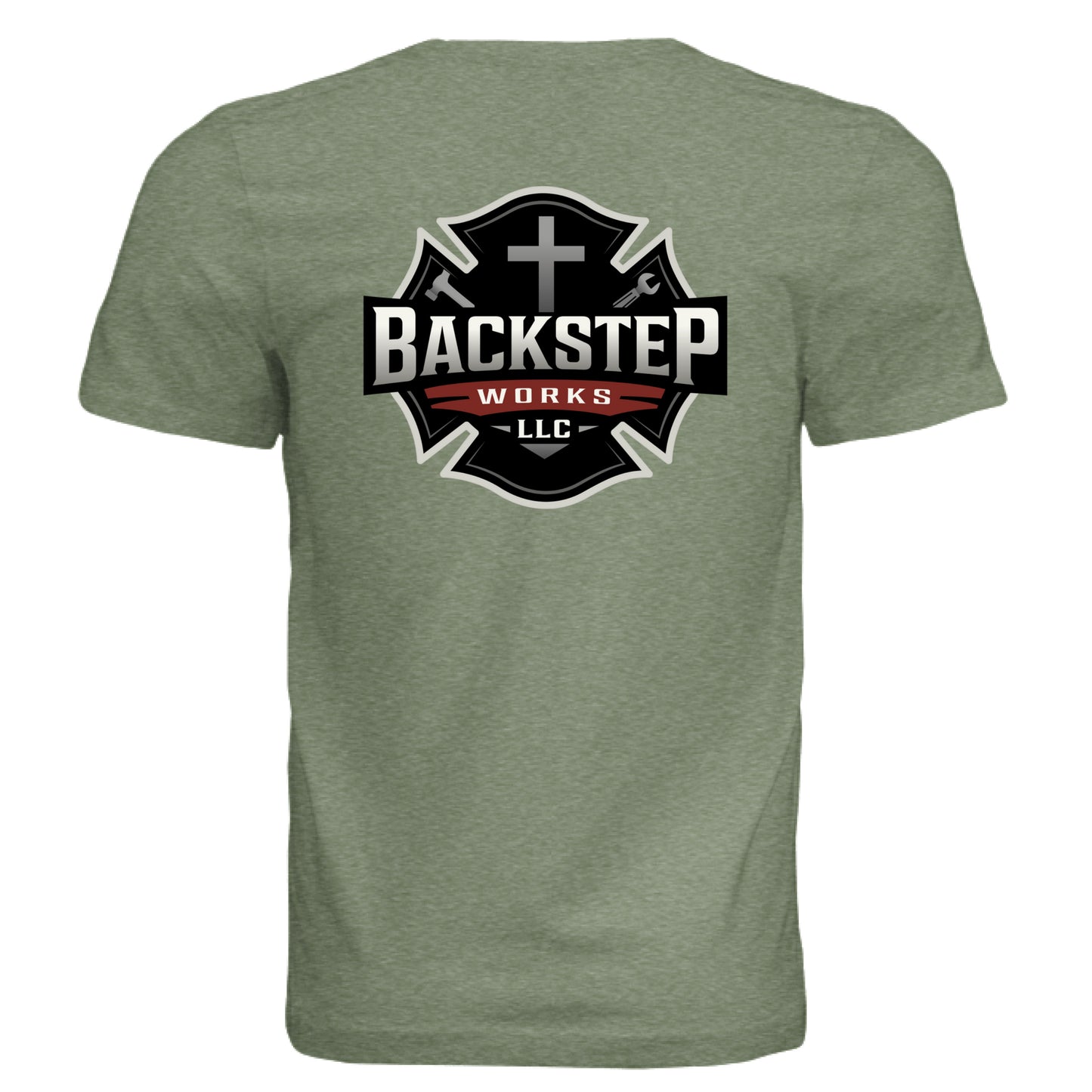 OLIVE TRIBLEND - BACK
