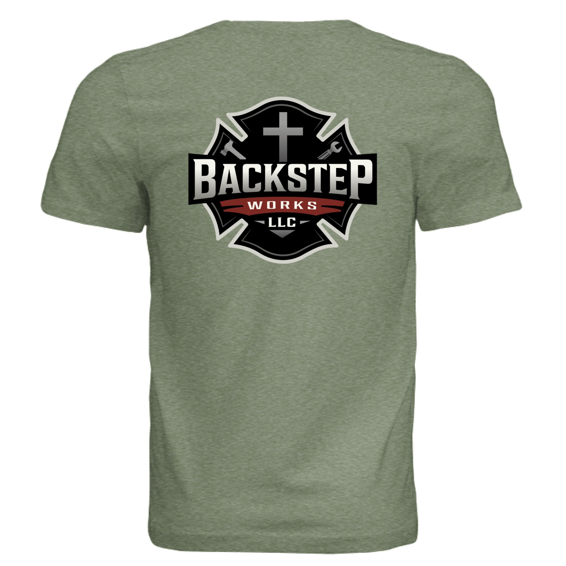 OLIVE TRIBLEND - BACK