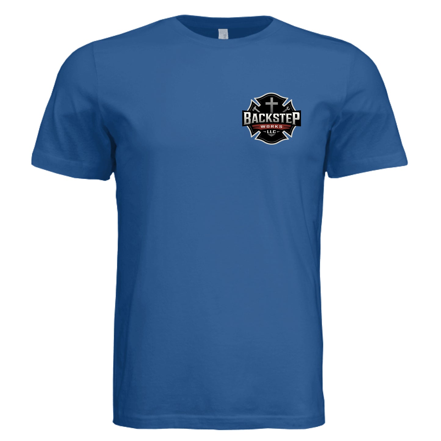 Solid True Royal Triblend - FRONT