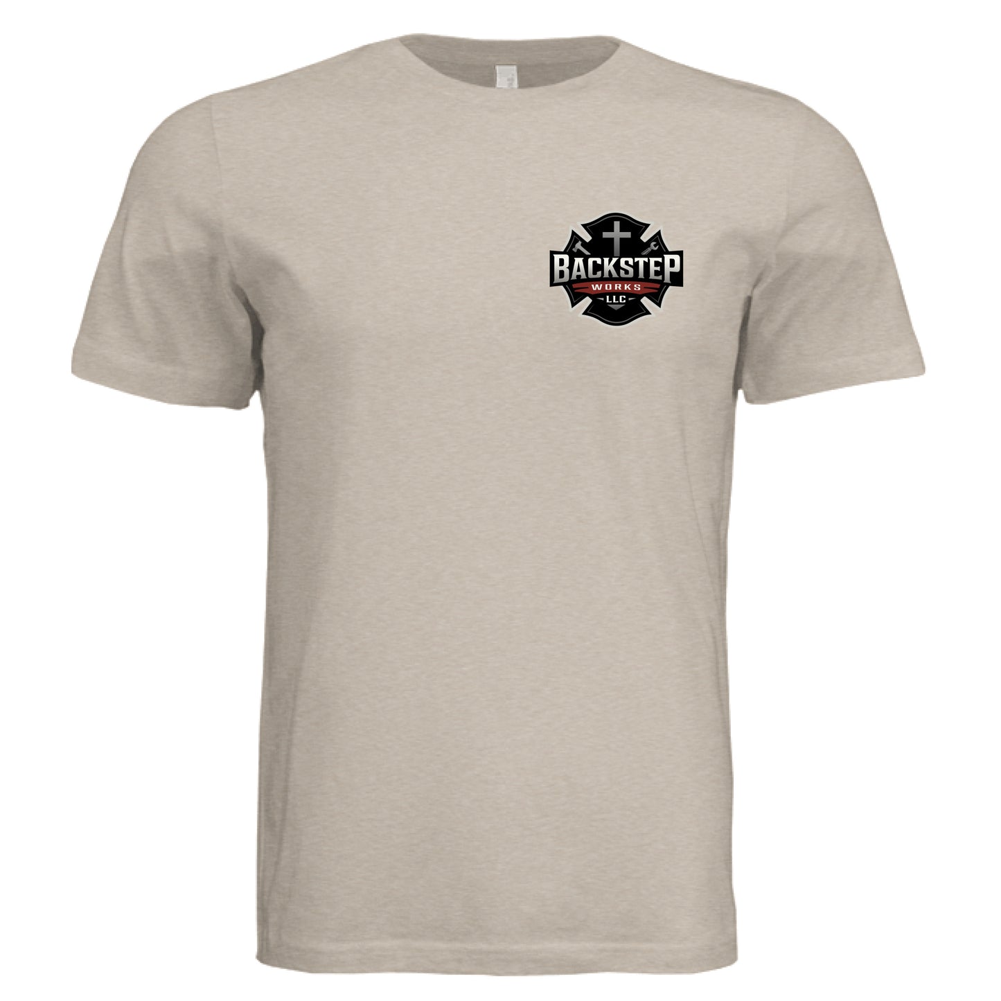 Tan Triblend - FRONT