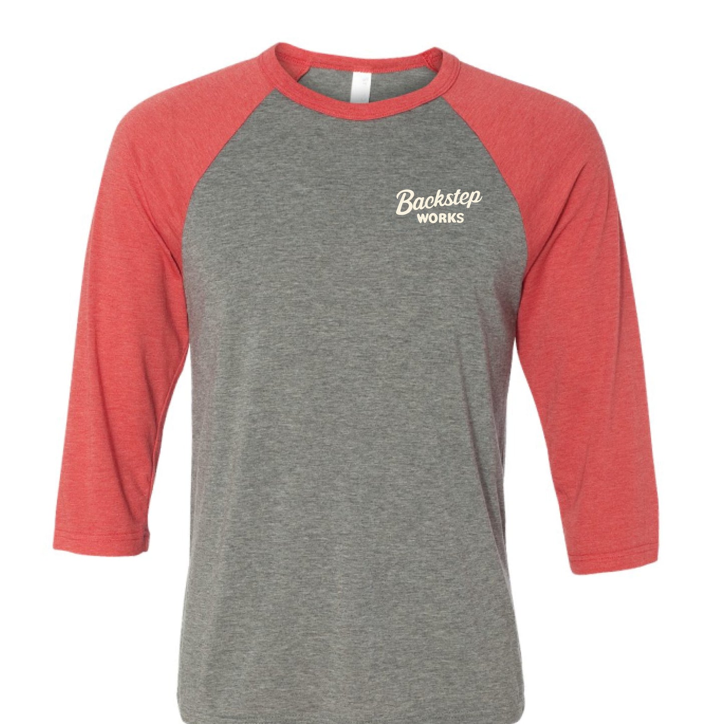 GREY/LT RED TRIBLEND - FRONT
